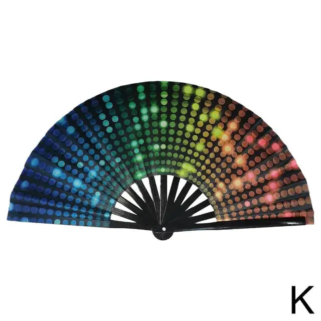 UV Fluorescent Folding Fan