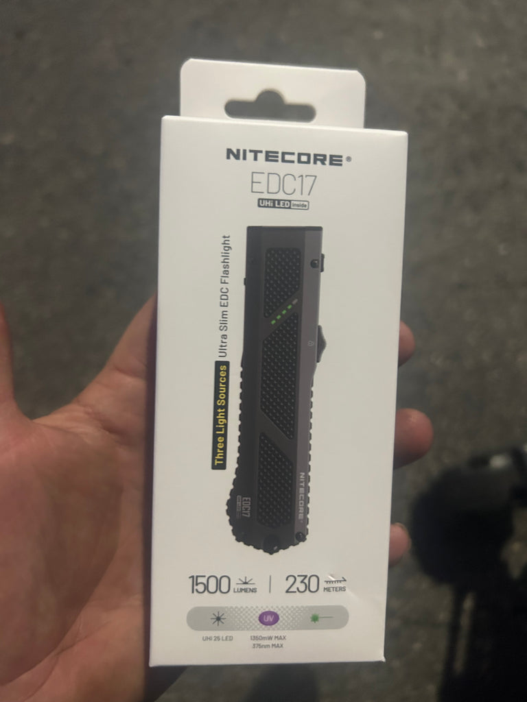 Nitecore light green dot black light