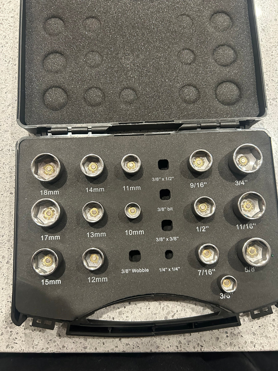 Low profile socket set – B Unique Tools