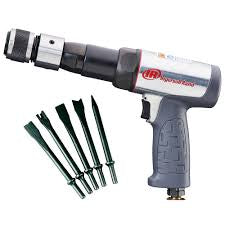 Ir air hammer kit with chisels