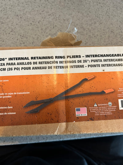 Lang 26 ‘ internal, retaining ring pliers