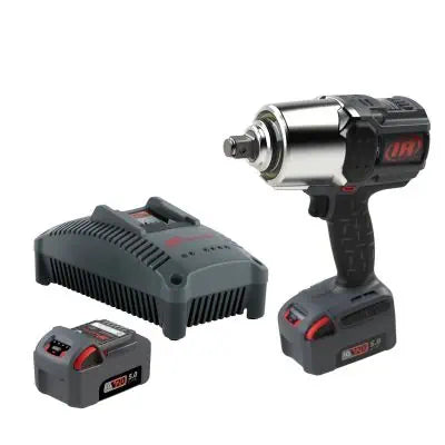 Ingersoll Rand 3/4" 20V Cordless Impact Wrench 2 Battery Kit, 2000 ft-lb Torque, Friction Ring, Pistol