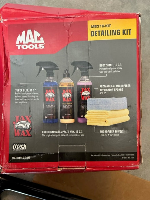 Mac Tools Detailing Wax Kit